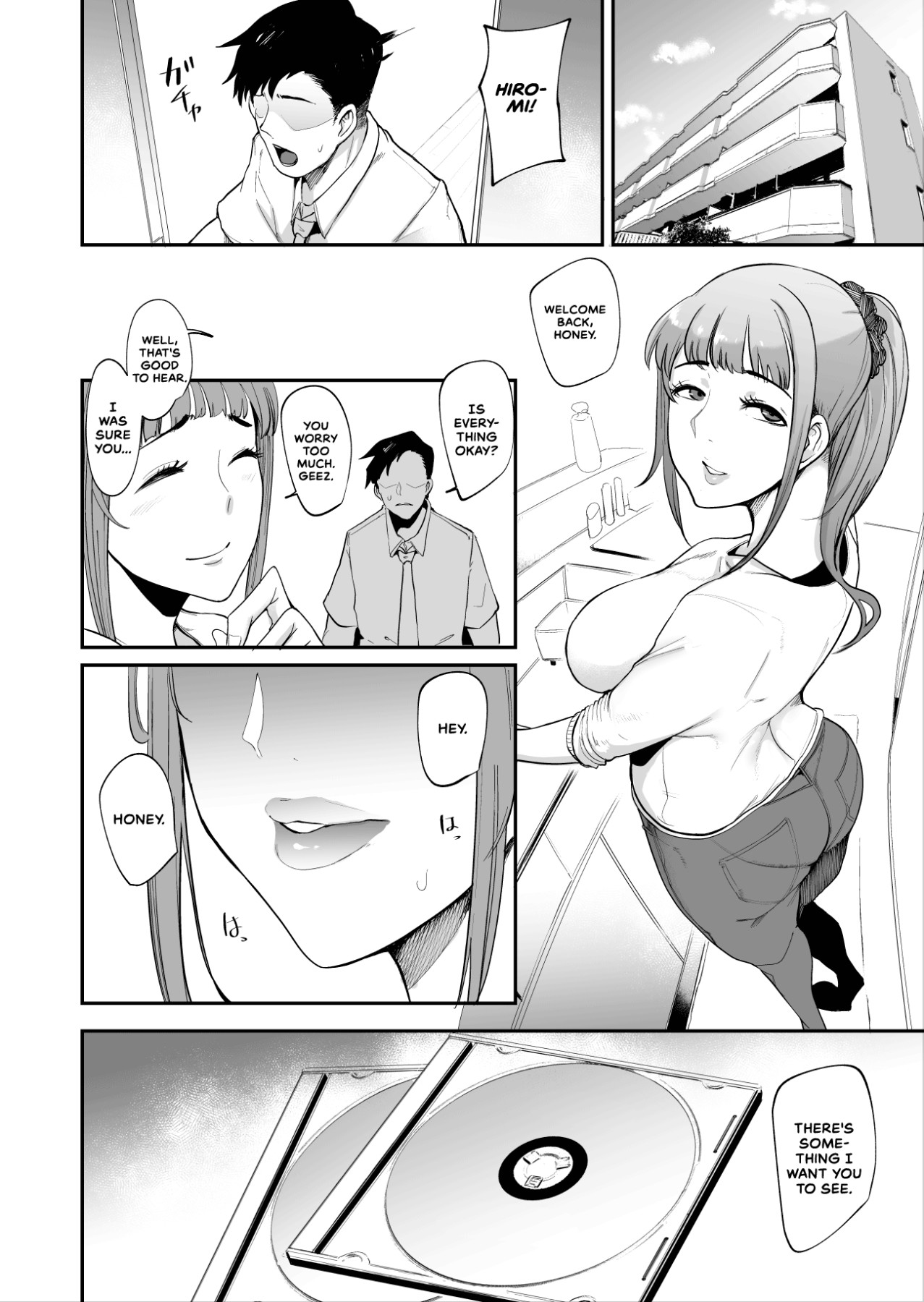 Hentai Manga Comic-Blowjob Mask Wife-Read-39